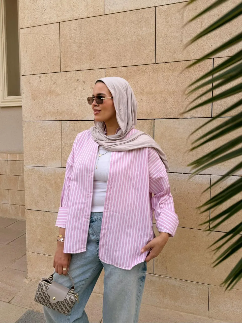 rose striped shirt