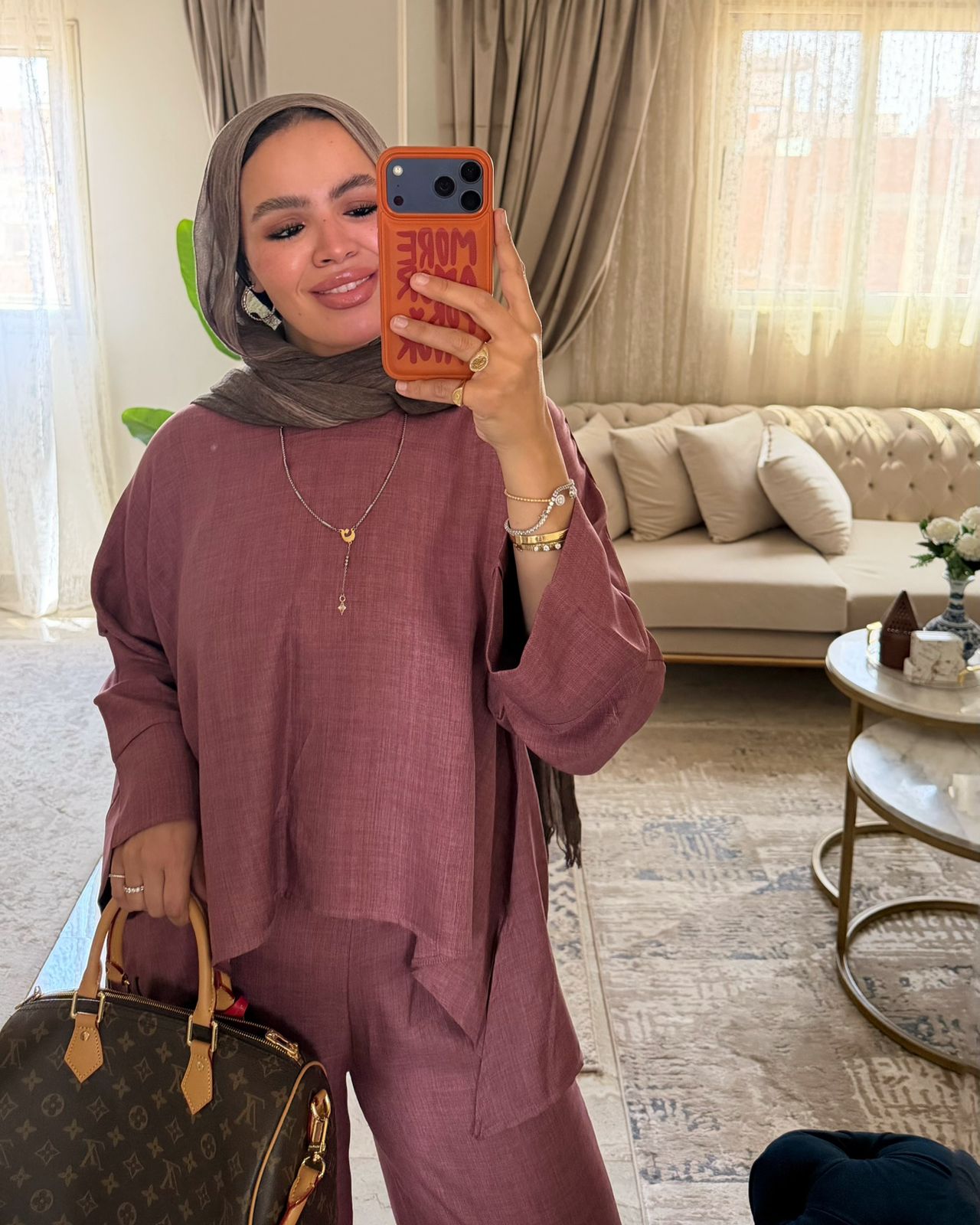 Dusty pink Suit