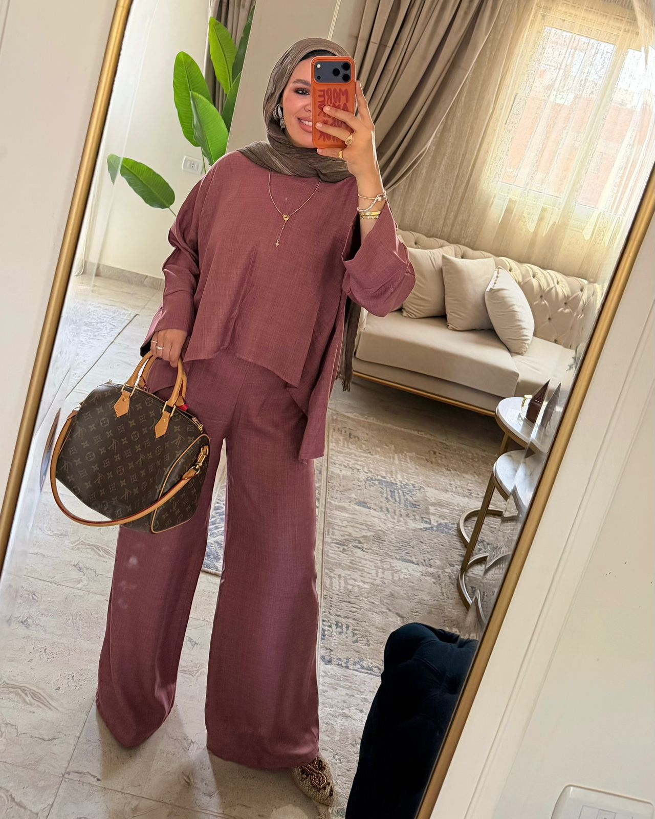 Dusty pink Suit
